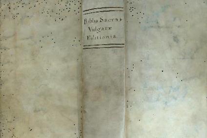 Biblia sacra. Vulgatae Editions - copertina