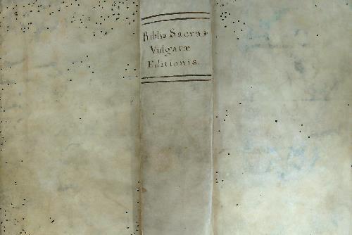 Biblia sacra. Vulgatae Editions - copertina