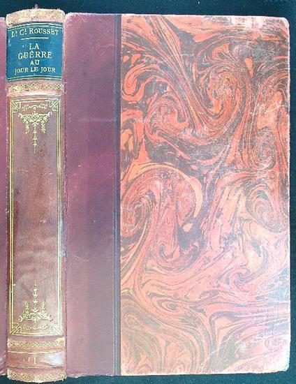 La guerre au jour le jour I - copertina