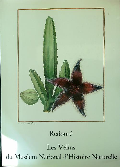 Redoutè Les velins du museum national d'histoire naturelle