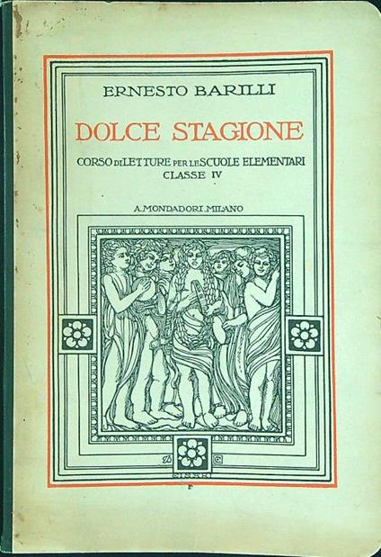 Dolce stagione - Ernesto Barilli - copertina