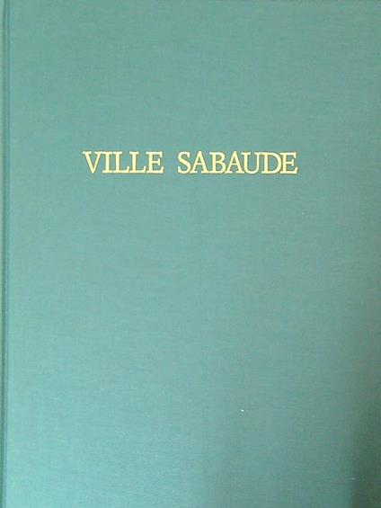 Ville sabaude - copertina