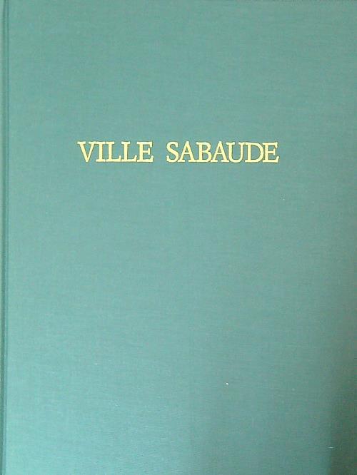 Ville sabaude - copertina