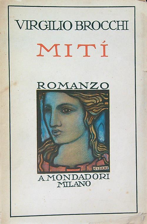 Miti' - Virgilio Brocchi - copertina
