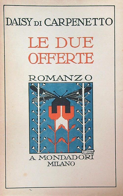 Le due offerte - Daisy Di Carpenetto - copertina