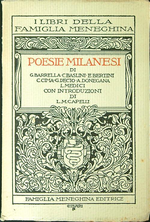 Poesie Milanesi