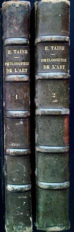Philosophie de l'art. 2 Tomes