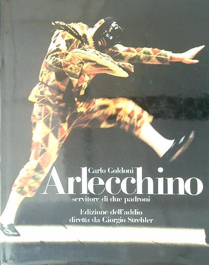 Arlecchino - Carlo Goldoni - copertina