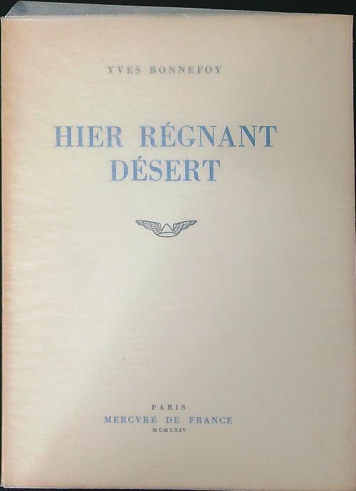 Her regnant desert