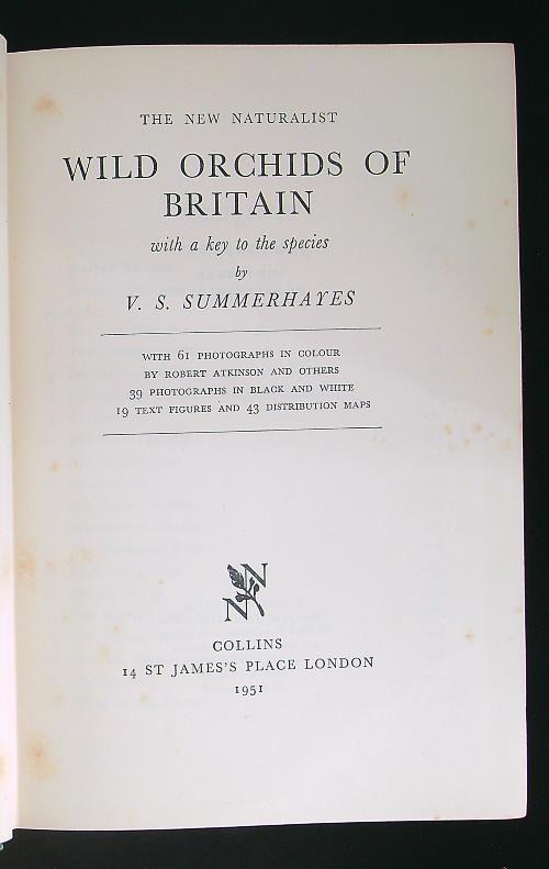 The new naturalist wild orchids of Britain