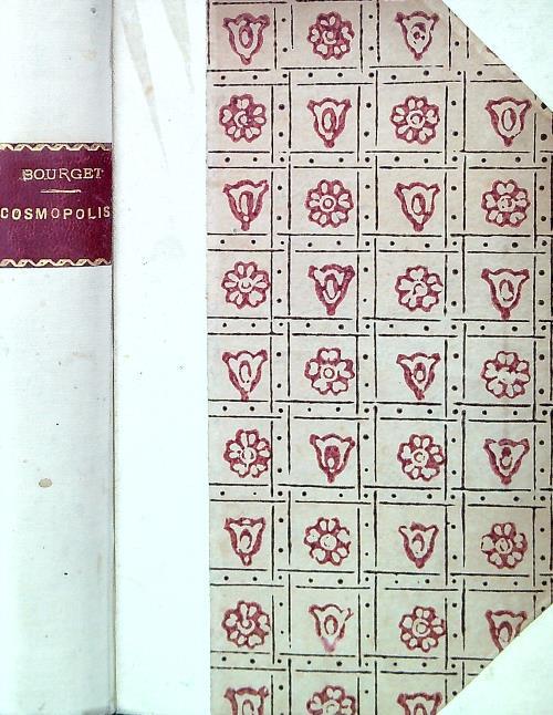 Cosmopolis - Paul Bourget - copertina