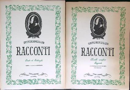 Racconti 2 vv - Gottfried Keller - copertina