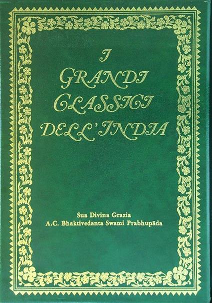 I grandi classici dell'India 3 vv - copertina
