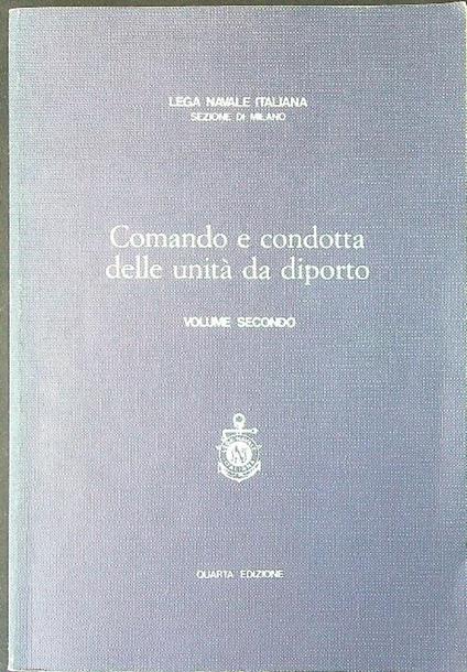 Comando e condotta delle unità da diporto Vol 2 - copertina