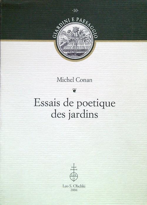 Essai de poetique des jardins - Michel Conan - copertina