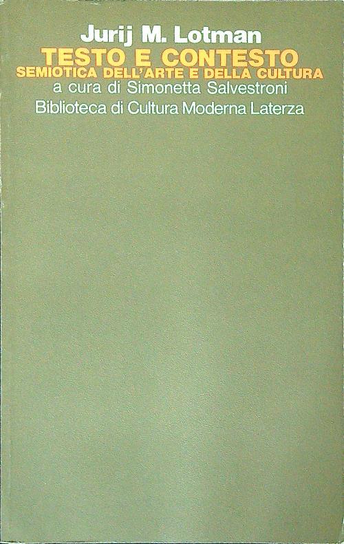 Testo e contesto