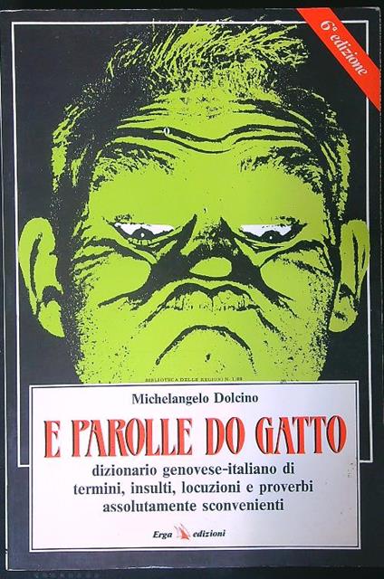 E parolle do gatto - Michelangelo Dolcino - copertina