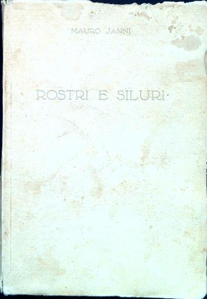Rostri e siluri - copertina
