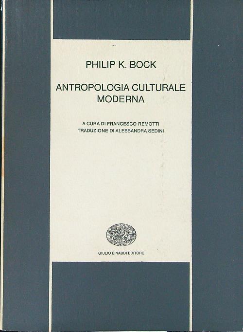 Antropologia culturale moderna