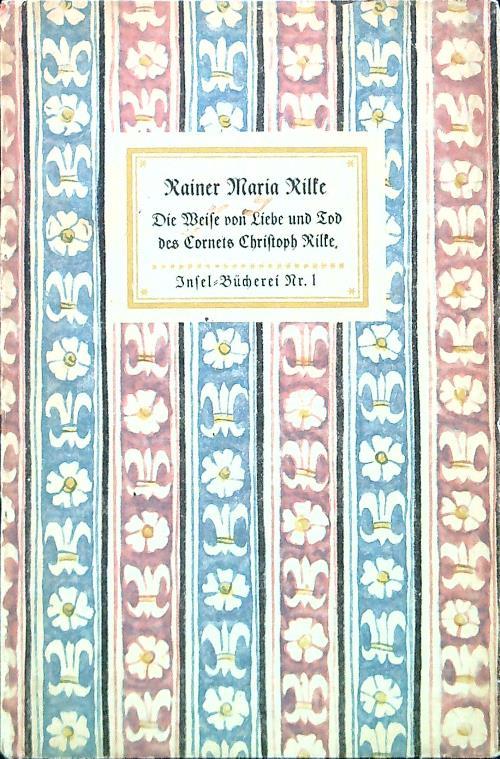 Die Weise von Liebe und Tod des Cornets Christoph Rilke - Rainer Maria Rilke - copertina