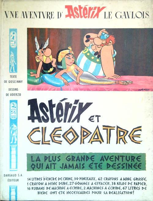 Asterix et Cleopatre - Albert Uderzo - copertina