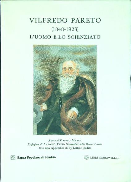Vilfredo Pareto 1848 1923 L'uomo e lo scienziato - Gavino Manca - copertina