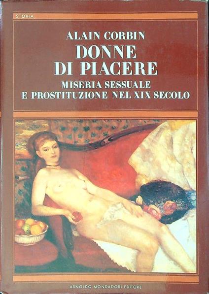 Donne di piacere - Alain Corbin - copertina