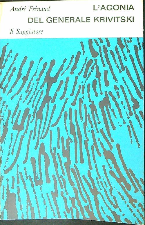 L' agonia del generale Krivitski - copertina