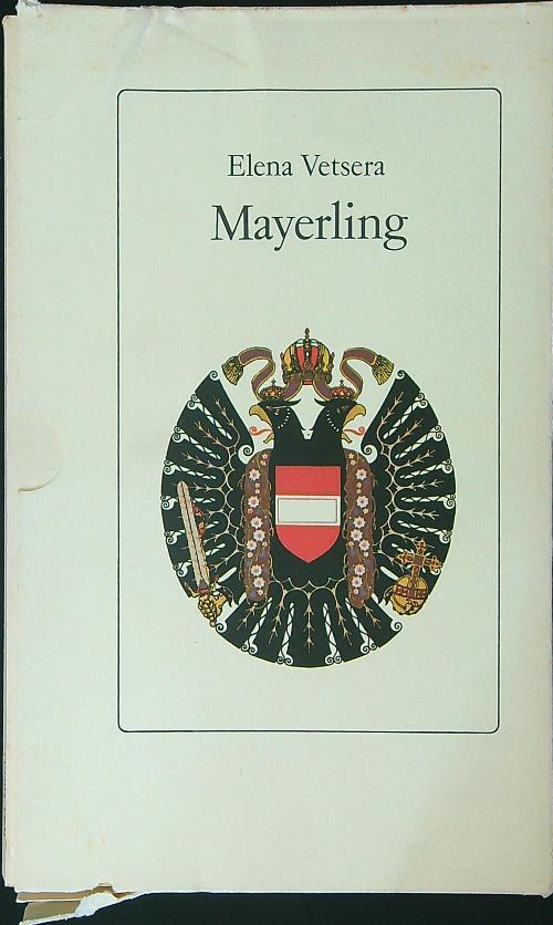 Mayerling - Elena Vetsera - copertina