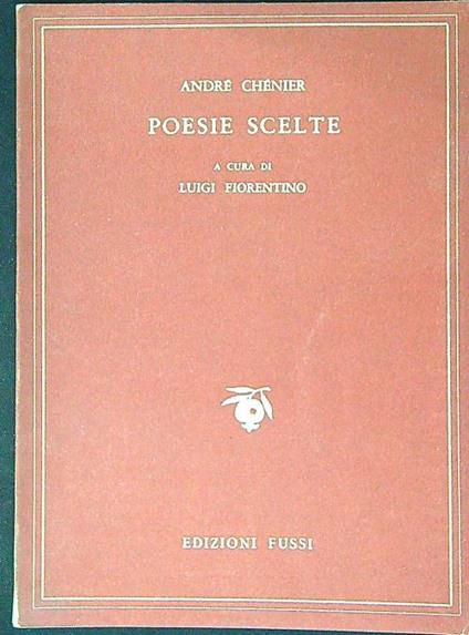 Poesie scelte - André Chenier - copertina
