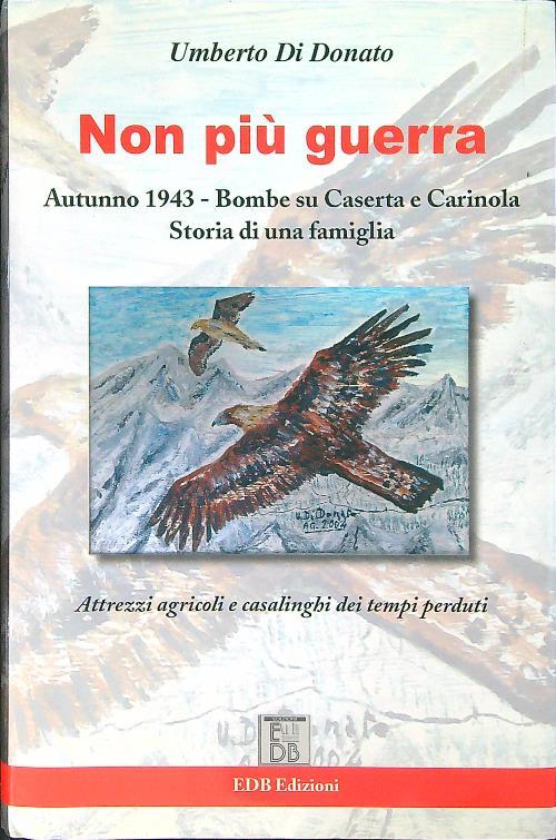 Non più guerra - Umberto Di Donato - copertina