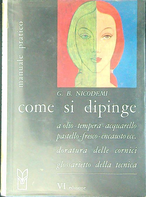 Come si dipinge - G.B. Nicodemi - copertina
