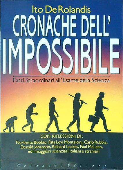 Cronache dell'impossibile - Ito De Rolandis - copertina