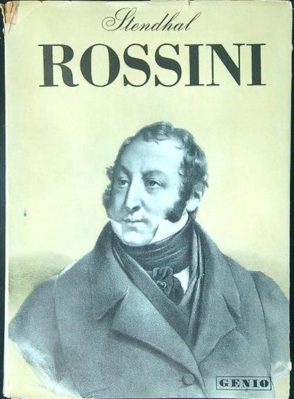 Rossini - Stendhal - copertina