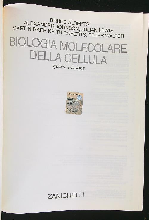 Biologia molecolare della cellula