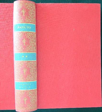 Scritti politici di Vilfredo Pareto vol. II - Lo sviluppo del capitalismo 1872-1895 - Giovanni Busino - copertina