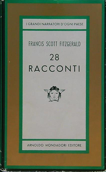 28 racconti - Francis Scott Fitzgerald - copertina