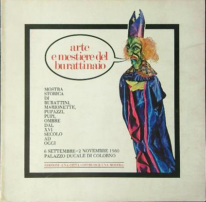 Arte e mestiere del burattinaio - copertina