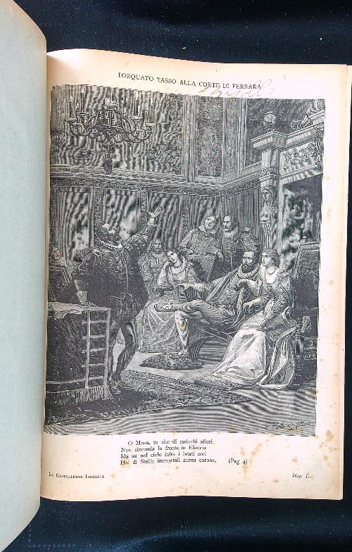 Gerusalemme liberata - Annotata da Stiavelli, illustrata da Pigna - Torquato Tasso - copertina