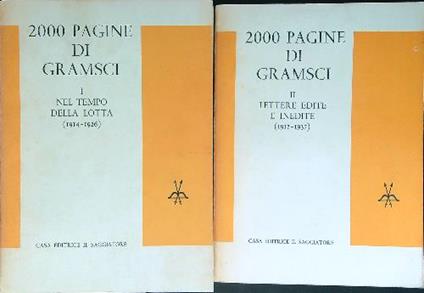 2000 pagine di Gramsci 2 vv - Claudio Ferrata - copertina