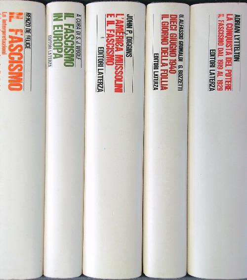 Storia del fascismo 5 vv - copertina