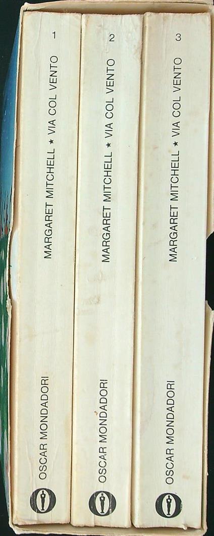Via col vento 3 vv - Margaret Mitchell - copertina