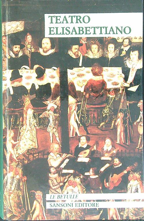 Teatro Elisabettiano - copertina
