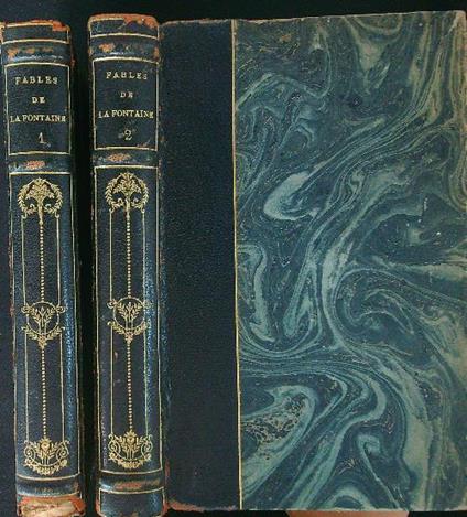 Fables de La Fontaine 2 vv - Jean de La Fontaine - copertina