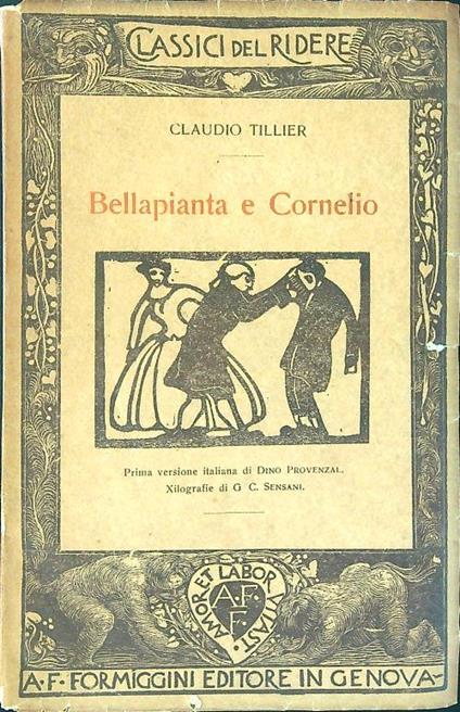 Bellapianta e Cornelio - copertina