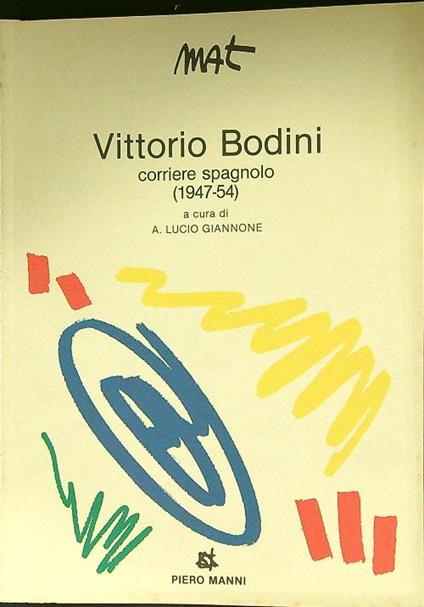 Vittorio Bodini - Lucio Giannone - copertina
