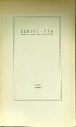 Premio di poesia Lerici - Pea 1982