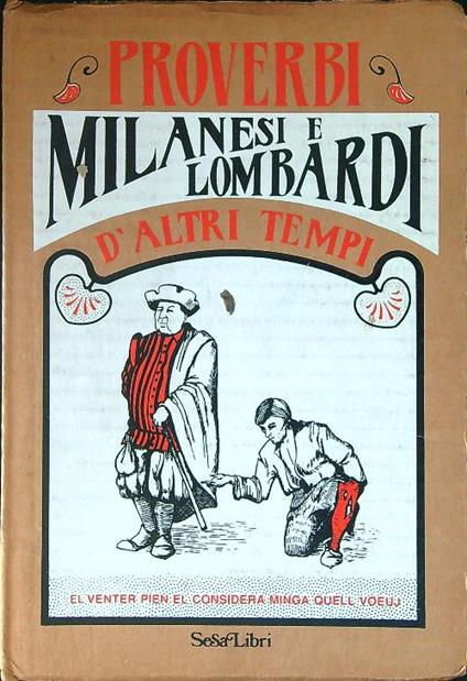 Proverbi Milanesi e Lombardi d'altri tempi - copertina