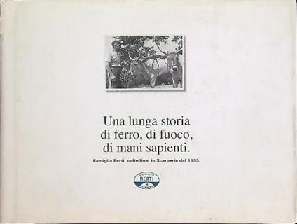 Una  lunga storia di ferro, di fuoco, di mani sapienti - copertina