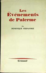 Les evenenents de Palerme - autografato